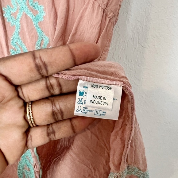 Poupette St Barth Embroidered Cover Up Dress - Picture 7 of 7